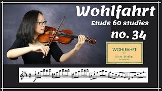 [Wohlfahrt 60 studies for violin] no. 34