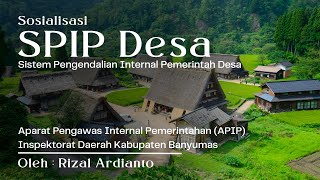 Sosialisasi SPIP Desa: \