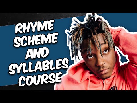 How many syllables are in rhyme scheme?