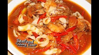 Resep Memasak Seafood Udang Cumi Mudah, Enak dan Lezat ala Zasanah