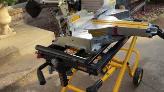 Walk around of the DWS780 Miter Saw