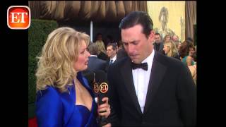 Jon Hamm Charms Mary Hart