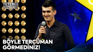 Azamat'ın Tercümanı, Jüriyi Gülme Krizine Soktu 😁 | Yetenek Sizsiniz Türkiye