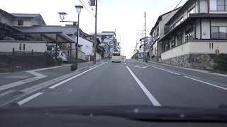 4K　国道152号→361号　西行き　等速　長野県茅野市→杖突峠→高遠町→伊那市→南箕輪村→木曽町・国道19号