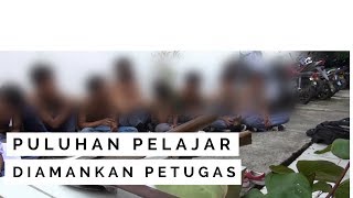 NET JABAR - PULUHAN PELAJAR DI AMANKAN PETUGAS