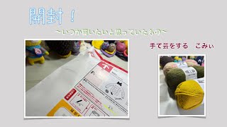 開封！〜いつか買いたいと思っていたもの〜【本日の手芸】today's handicraft