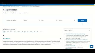 OneSearch Databases Demo