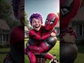 spider man possesses the death note venom joker and deadpool shorts spiderman joker marvel