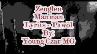 Zenglen - Manman Lyrics (Pawòl)