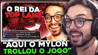 COMO O MYLON JOGA LEAGUE OF LEGENDS - MYLON REACT