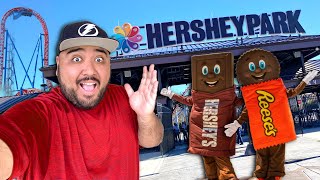 HERSHEYPARK 2024! Our First Time Experience! New Skyrush Seats, Hershey Chocolat
