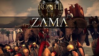 Total War Rome 2 Historical Battles - Zama - Legendary Difficulty