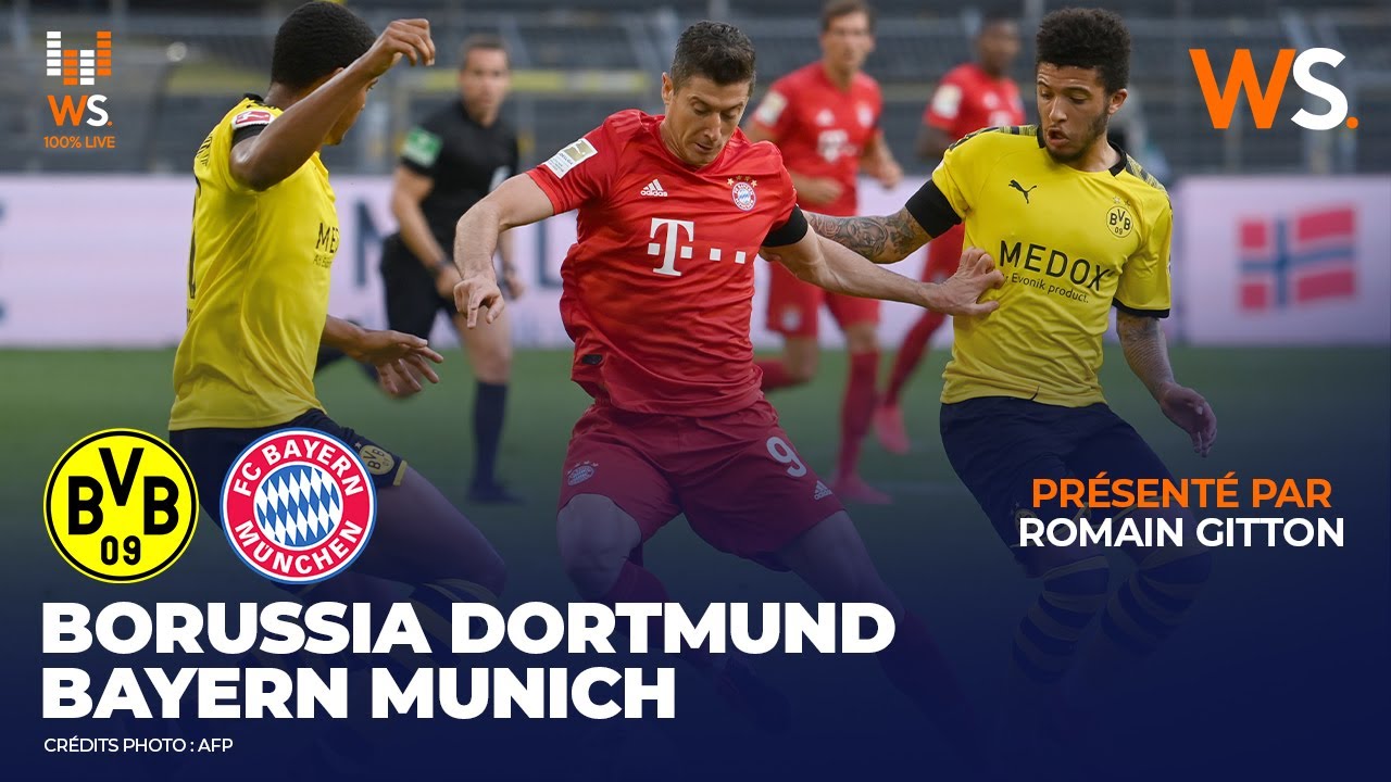 Die Klassiker : Borussia Dortmund - Bayern Munich - Bundesliga J28 - We ...