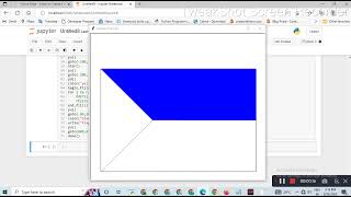 flag of Philippines || Python turtle library || Python for beginners #poojapatel #chiki1601