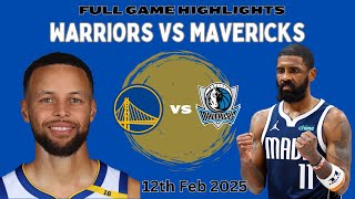 warriors vs mavericks full game highlights  :   SHOCK the Warriors in a THRILLER! 🔥Why?