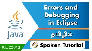 Errors and Debugging in Eclipse - Tamil