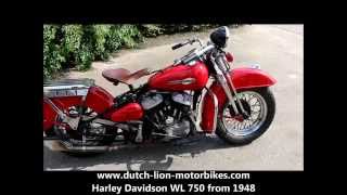 Harley Davidson WL 750 from 1948