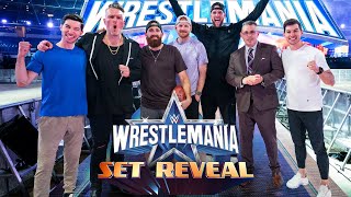 WrestleMania 38 set reveal with Dude Perfect
