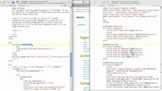 WordPress Tutorial: Customizing Sidebar 2/3 [HTML 2 WordPress]