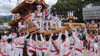 #北別井 #だんじり 令和５年 #建水分神社 #宮入　#南河内だんじり祭り 大阪府千早赤阪村