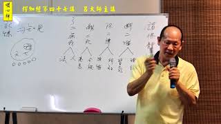 呂大師開示《楞伽經》第四十七講 part 3-3 (2017)