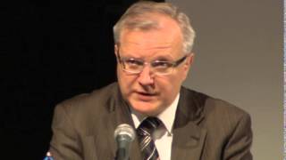 Suomi, Eurooppa ja maailma visio 2020 - seminaari - 2011 - Olli Rehn