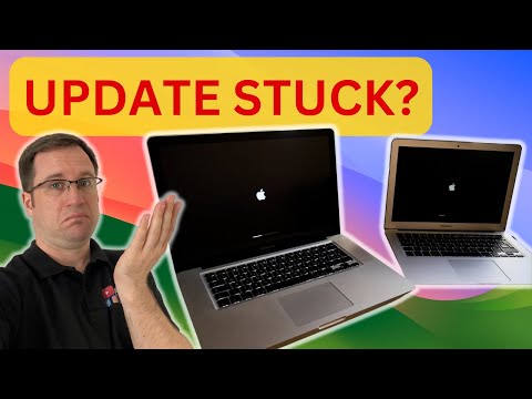 Update to macOS 14.1 is stuck? Here is a solution!