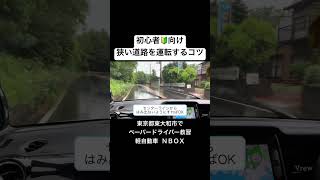 教習所では教えてくれない　カーブを運転するコツ