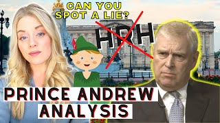 Prince Andrew: Lie spotting? Affiliations with Epstein & Maxwell, Personality Traits #princeandrew
