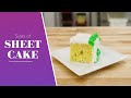 sheet cake sizes