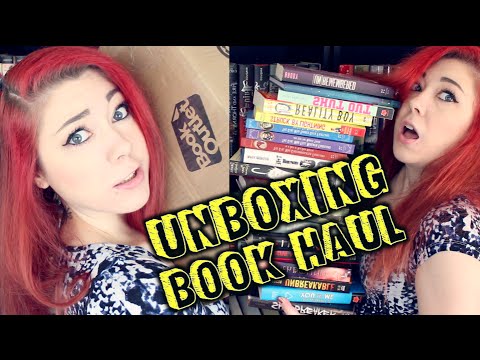 Unboxing Book Haul Youtube