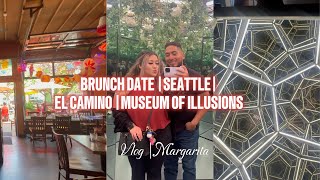 VLOG | BRUNCH DATE | Seattle | El Camino | Museum of Illusion | Margarita