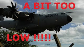 ATLAS A400M - EPIC LOW DUSTY LANDING/TRAINING. AIRBUS