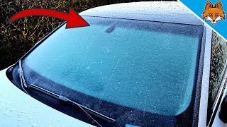 SECRET to de-ice Iced Car Windows in SECONDS WITHOUT Scratching 💥  (Ingenious TR