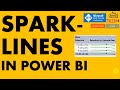 Sparklines in Power BI by taik18 | 3 secrets for powerful Sparklines in Power BI