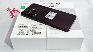 oppo A3 5G 6/128 Unboxing and Price Details ! Best Mobile Under 15999