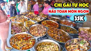 Chị Gái Không Qua Trường Lớp Tự Học Làm Toàn Món Ngon Mở Bán Cơm Bình Dân Ở Sài Gòn