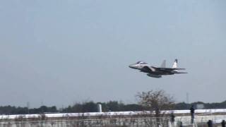 新田原基地航空祭２０１０　F-15機動飛行（23SQ)