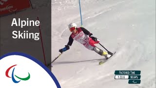 Hiraku MISAWA Super Combined |Slalom | Alpine Skiing | PyeongChang2018