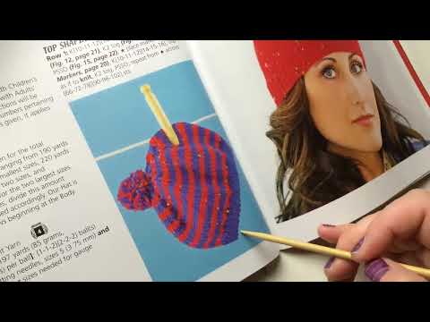 Knit Hat And Flower Easy Beginner Level Knitting Lessons