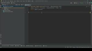 How to make a simple interest calculator using python
