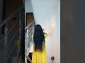 Cute hairstyles for home lazy hairstyle ♥️......bun in home #shortvideo