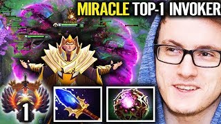 Miracle TOP 1 Invoker One Man Show - Dota 2 BEST Invoker In The World