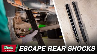 How To: Replace the Rear Shocks on a 2008 to 2012 Ford Escape