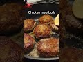 Best anytime, Juicy Chicken meatballs #shorts  #satisfying  #meatballs  #fypシ   #trending