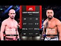 Volkan Oezdemir vs Carlos Ulberg FULL FIGHT | UFC 5 AI Simulation (CPU vs CPU)