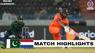 Pakistan vs Netherlands 2nd ODI World Cup Cricket Match Highlights Cricket Live Highlights 6/10/2023
