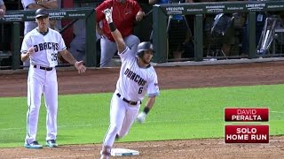 STL@ARI: Peralta crushes game-tying homer in the 9th