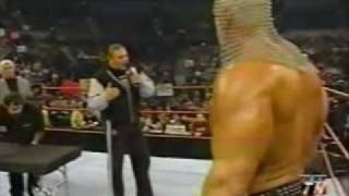 Scott Steiner vs Triple H arm wrestling