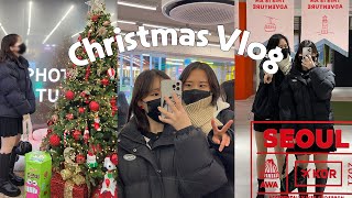 (이미 많이 지나버린) 크리스마스 브이로그🎄✨ | Christmas Vlog | 우연히 웨스 앤더슨 | 일상비일상의틈 | 신세계 백화점 본점 | 서울상경 | 보경